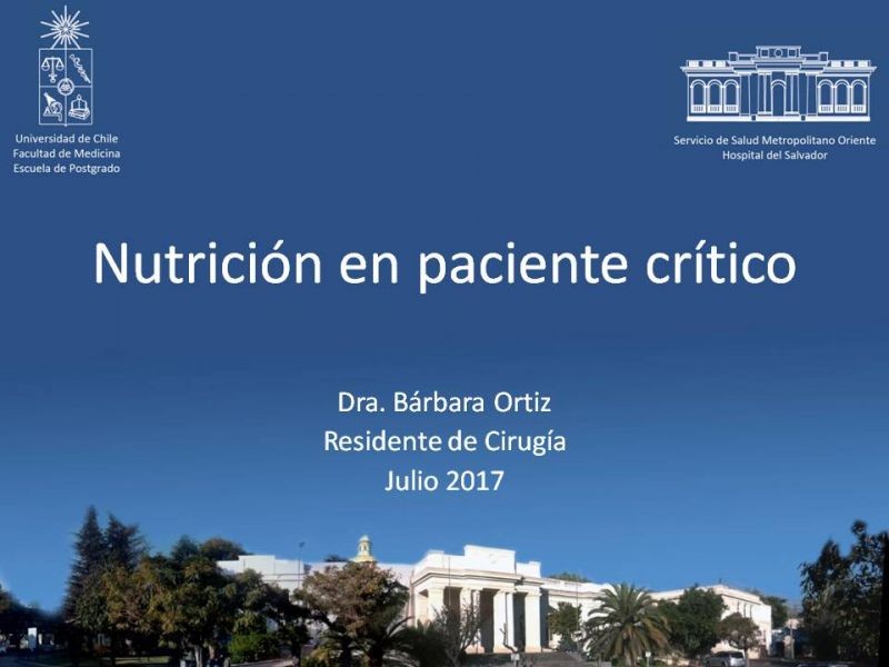 Diapositiva 30 de Nutrición en paciente crítico