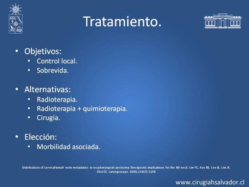 Diapositiva 13 de Cáncer de amígdala