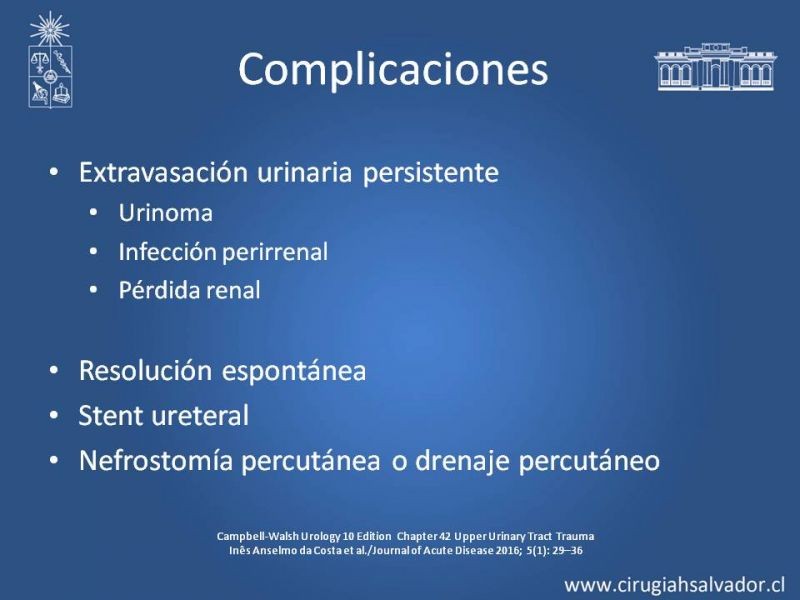 Diapositiva 21 de Manejo Quirúrgico del Trauma Renal