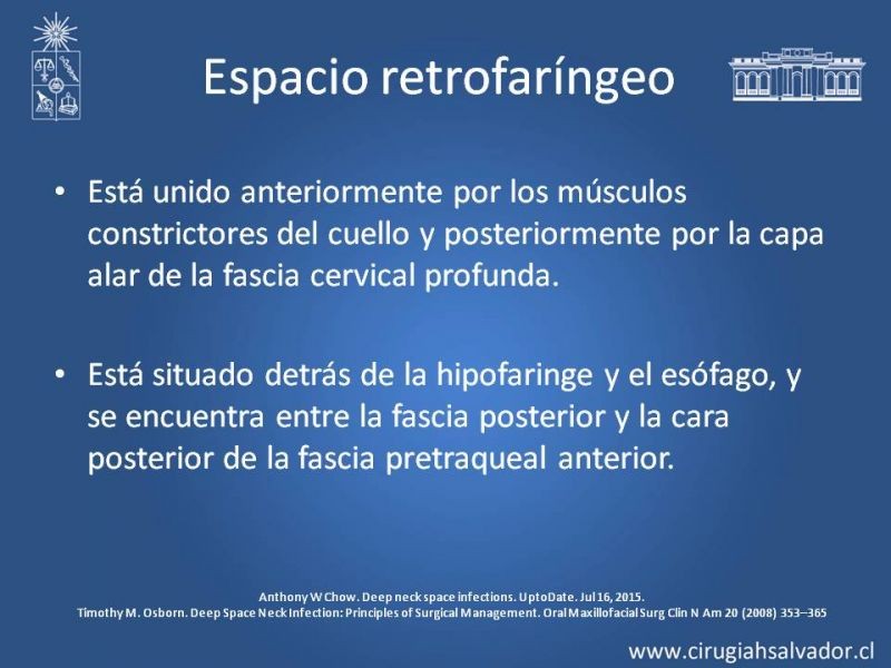 Diapositiva 12 de Absceso cervical y vías de abordaje