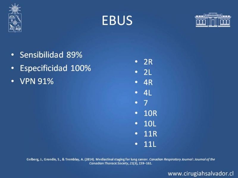 Diapositiva 15 de Etapificacion Mediastinica