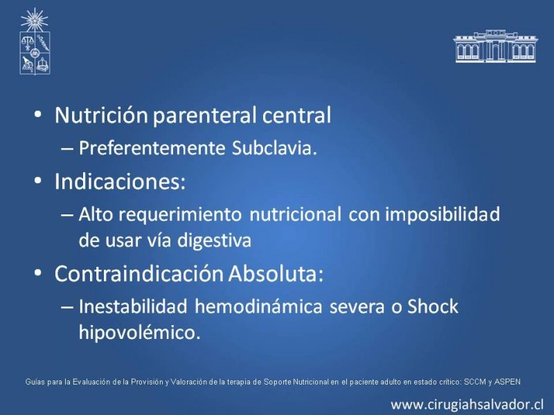 Diapositiva 23 de Nutrición en paciente crítico