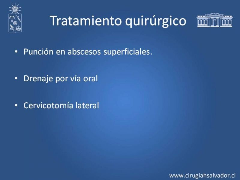 Diapositiva 37 de Absceso cervical y vías de abordaje