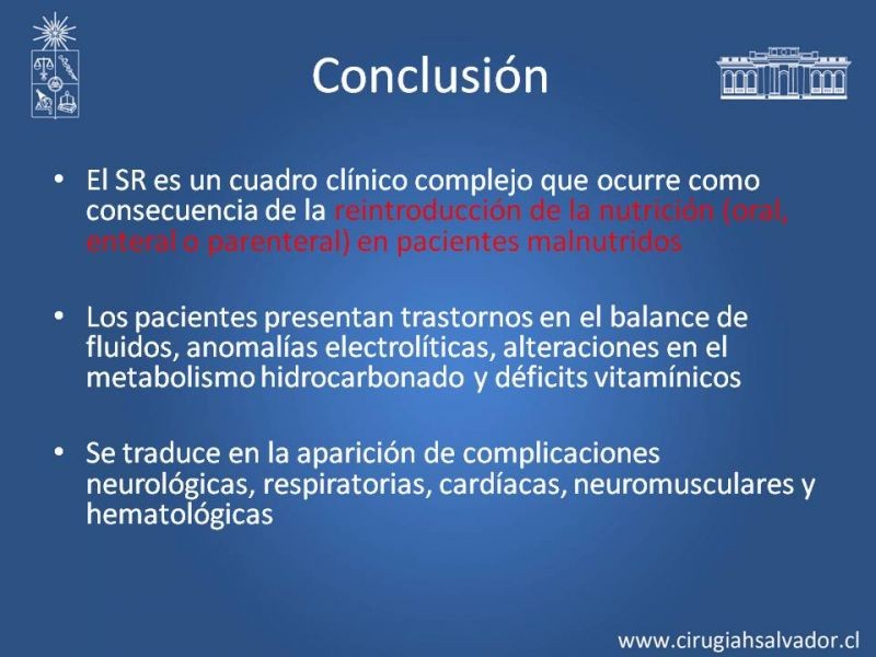 Diapositiva 24 de Síndrome de Realimentación