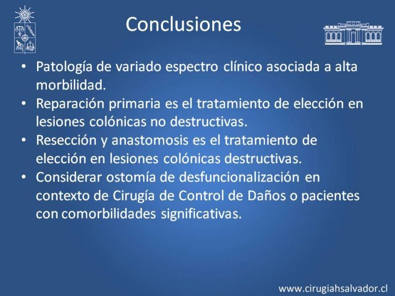 Diapositiva 42 de Trauma de Colon