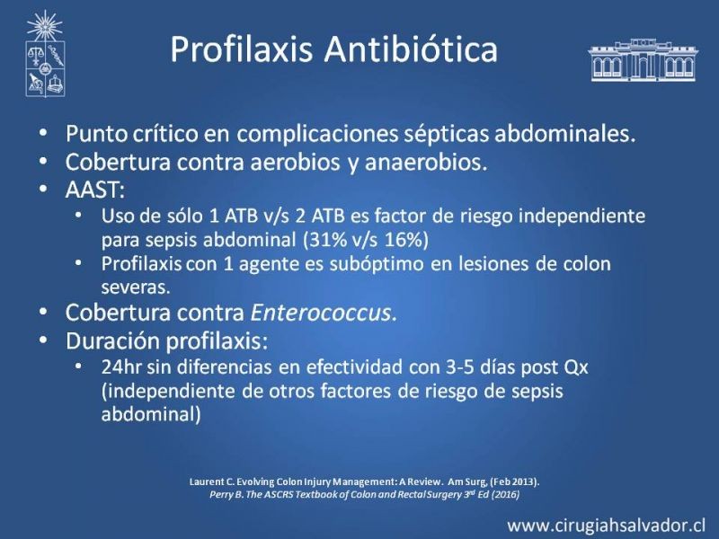 Diapositiva 40 de Trauma de Colon
