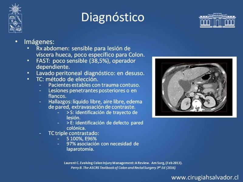 Diapositiva 5 de Trauma de Colon