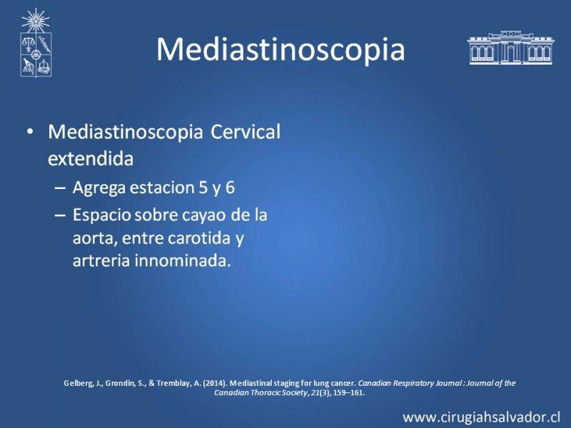 Diapositiva 12 de Etapificacion Mediastinica