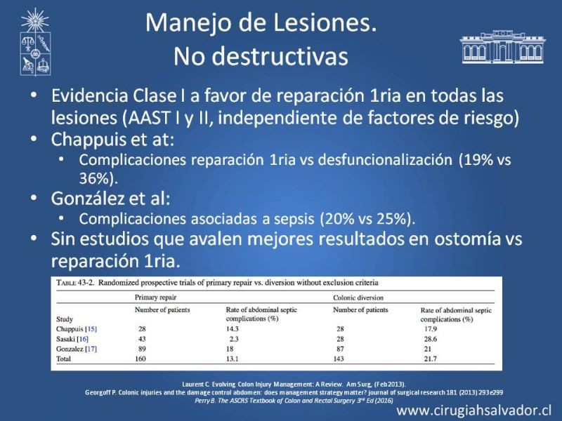 Diapositiva 9 de Trauma de Colon