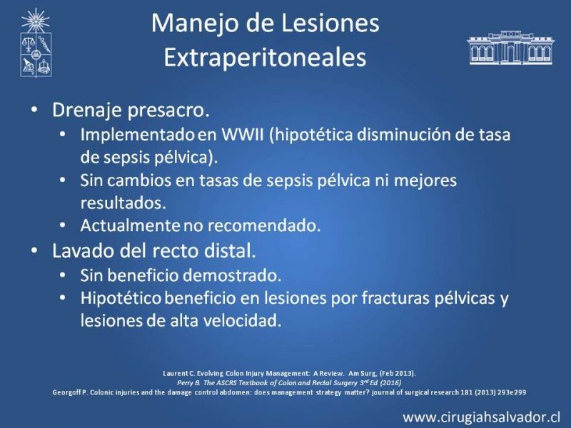 Diapositiva 35 de Trauma de Colon