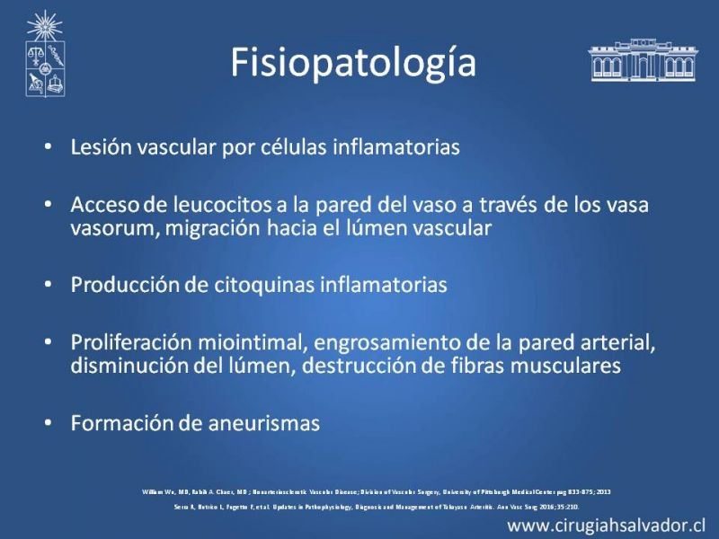 Diapositiva 11 de Enfermedad arterial no aterosclerótica