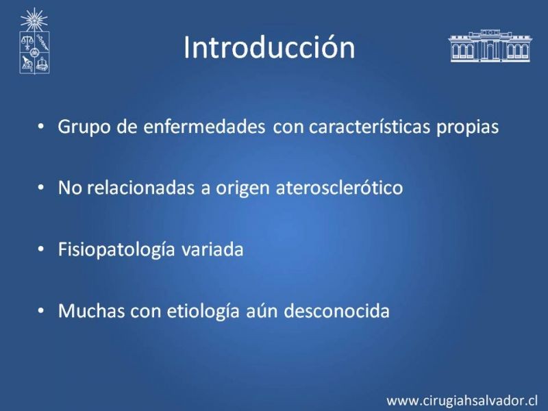 Diapositiva 1 de Enfermedad arterial no aterosclerótica