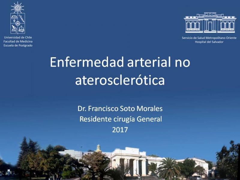 Diapositiva 24 de Enfermedad arterial no aterosclerótica
