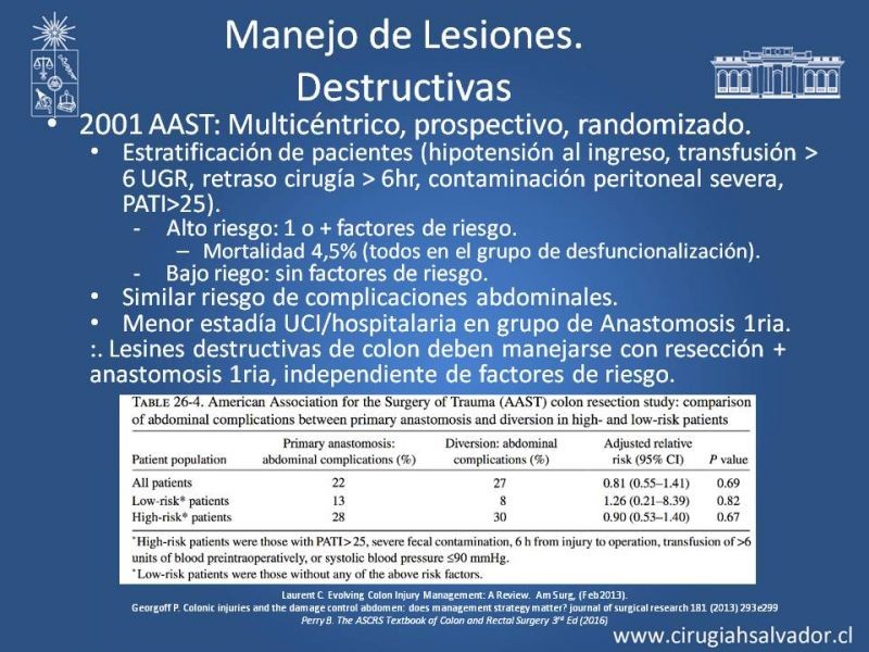 Diapositiva 12 de Trauma de Colon