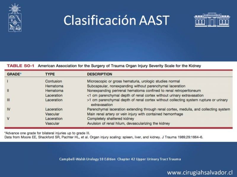 Diapositiva 3 de Manejo Quirúrgico del Trauma Renal