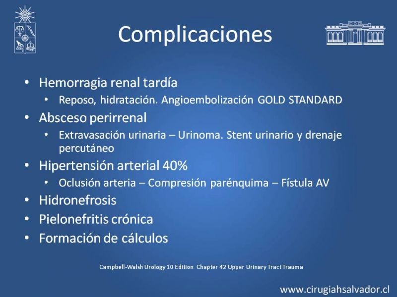 Diapositiva 22 de Manejo Quirúrgico del Trauma Renal