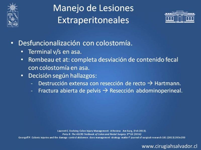 Diapositiva 34 de Trauma de Colon
