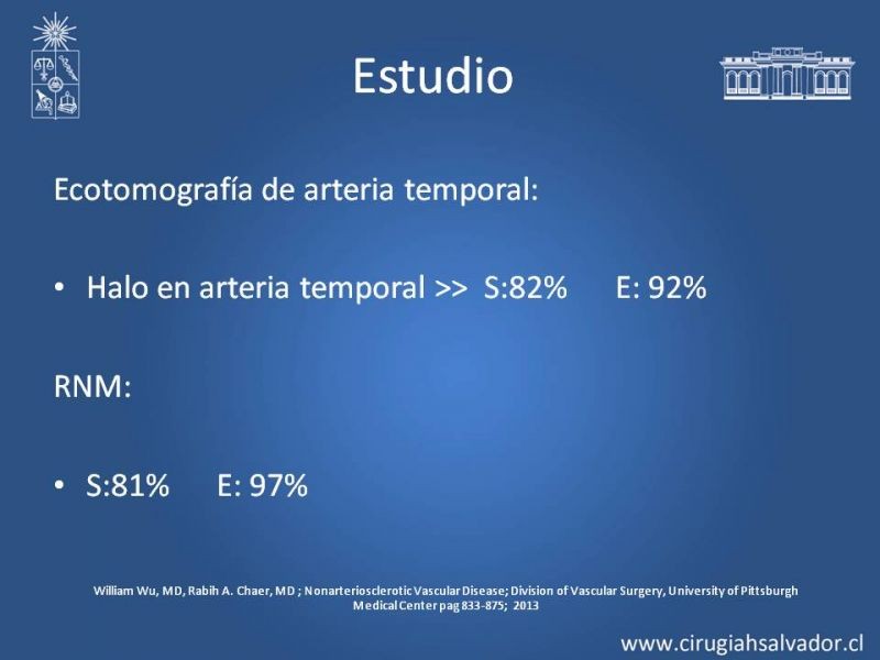 Diapositiva 20 de Enfermedad arterial no aterosclerótica
