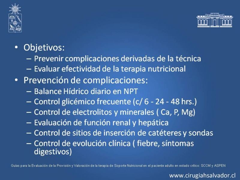 Diapositiva 27 de Nutrición en paciente crítico