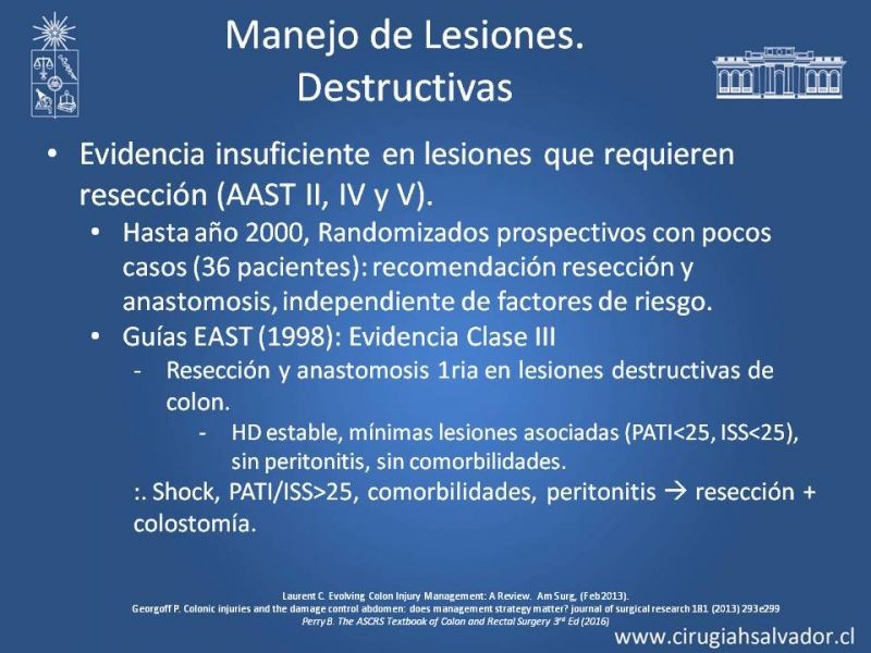 Diapositiva 10 de Trauma de Colon