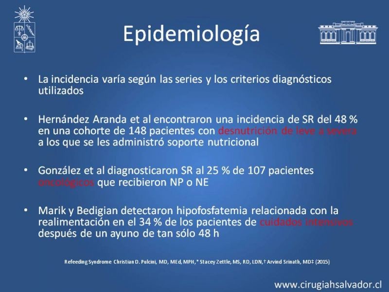 Diapositiva 8 de Síndrome de Realimentación