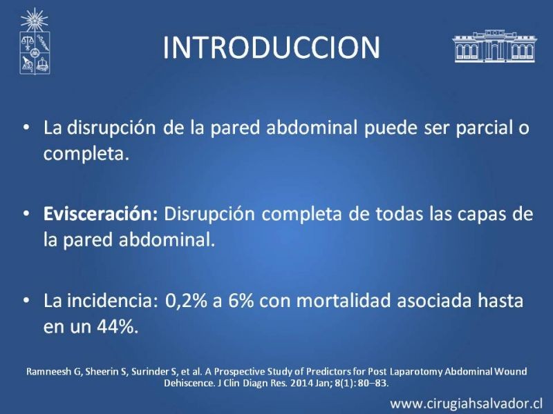 Diapositiva 1 de Evisceración