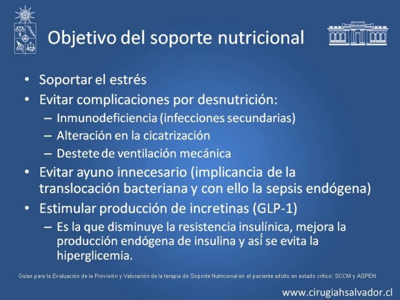 Diapositiva 3 de Nutrición en paciente crítico