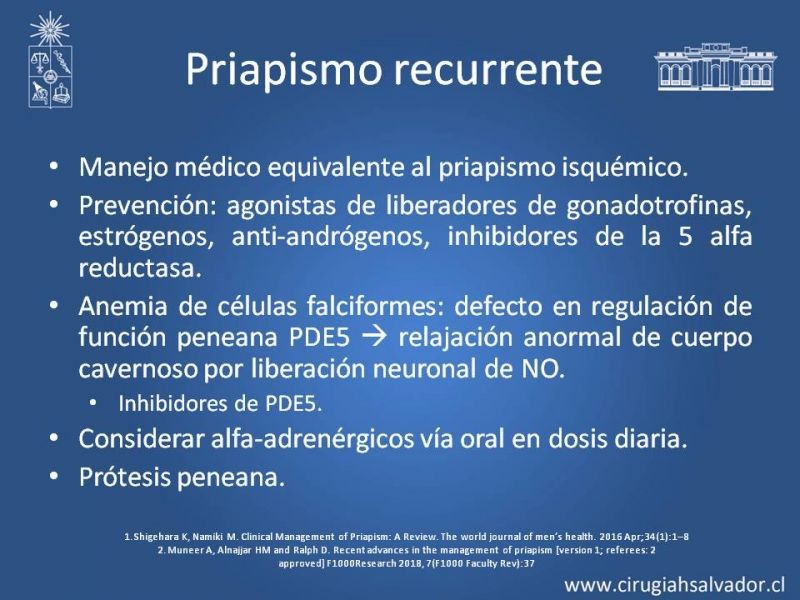 Diapositiva 31 de Priapismo