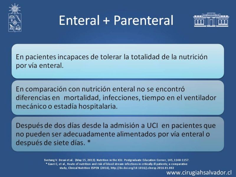 Diapositiva 12 de Nutrición en paciente crítico