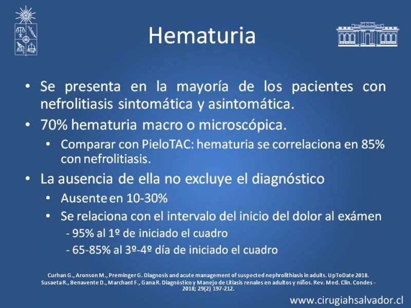 Diapositiva 10 de Urolitiasis: Manejo en Urgencias