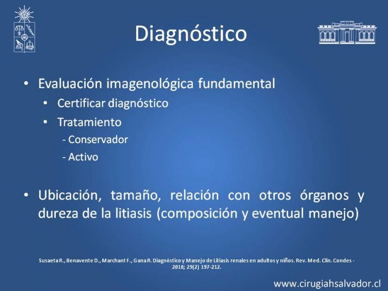 Diapositiva 15 de Urolitiasis: Manejo en Urgencias