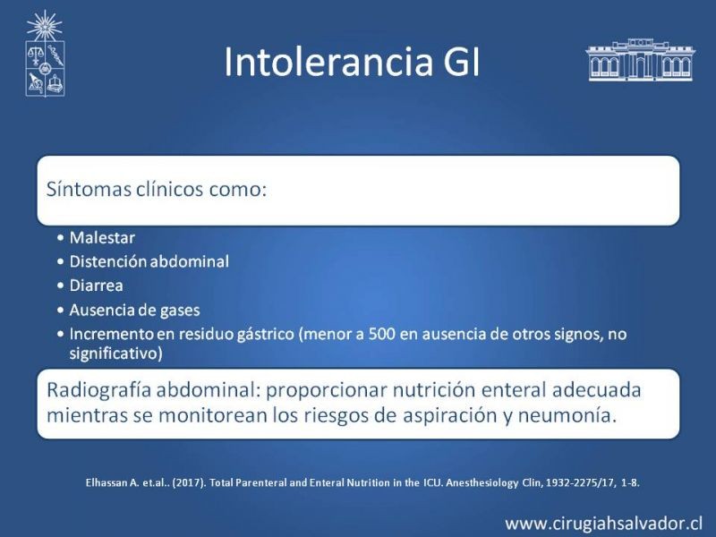 Diapositiva 15 de Nutrición en paciente crítico