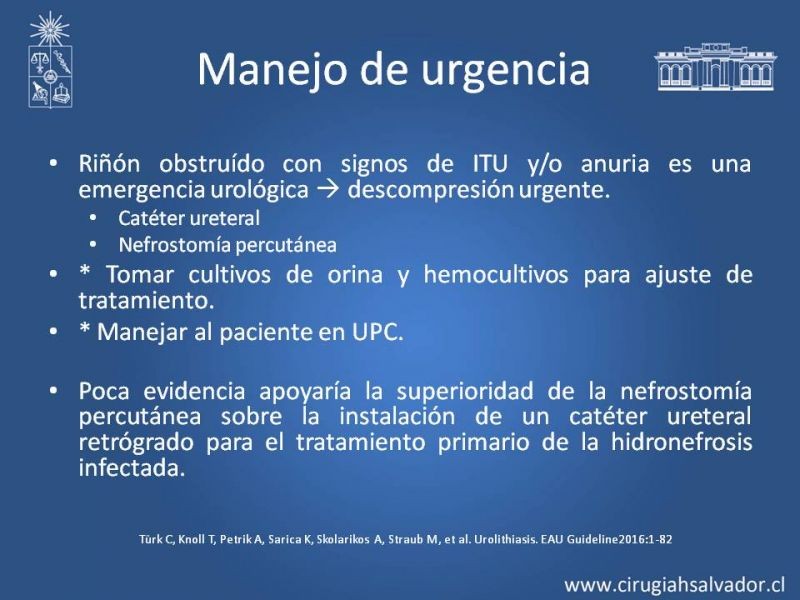 Diapositiva 30 de Urolitiasis: Manejo en Urgencias
