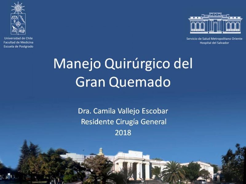 Diapositiva 32 de Manejo Quirúrgico del Gran Quemado