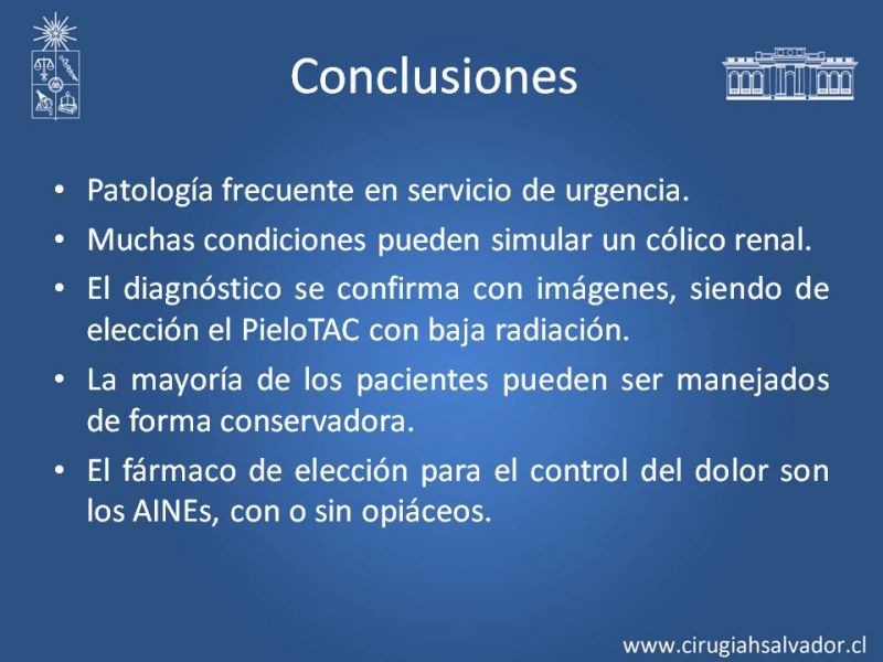Diapositiva 47 de Urolitiasis: Manejo en Urgencias