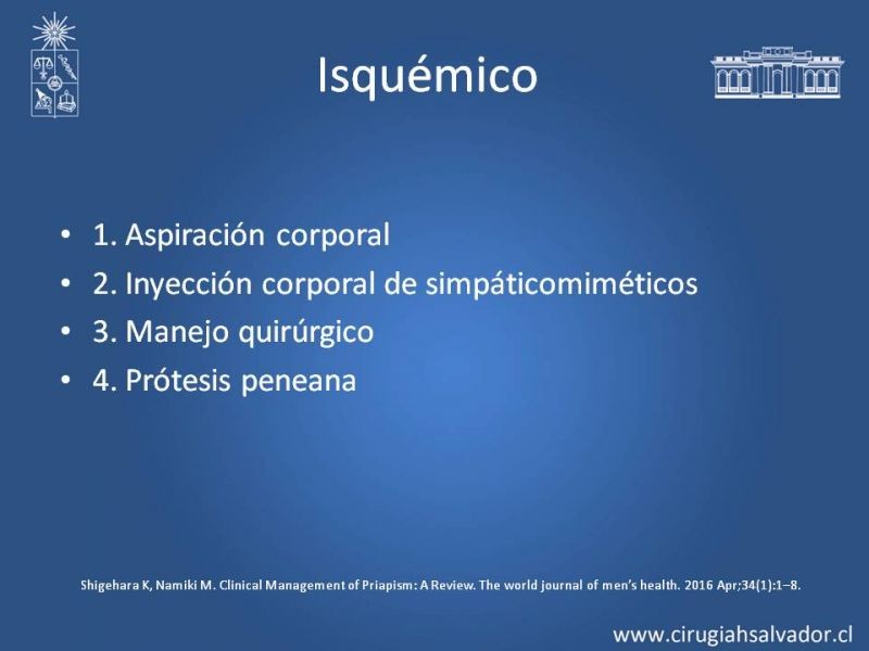 Diapositiva 17 de Priapismo