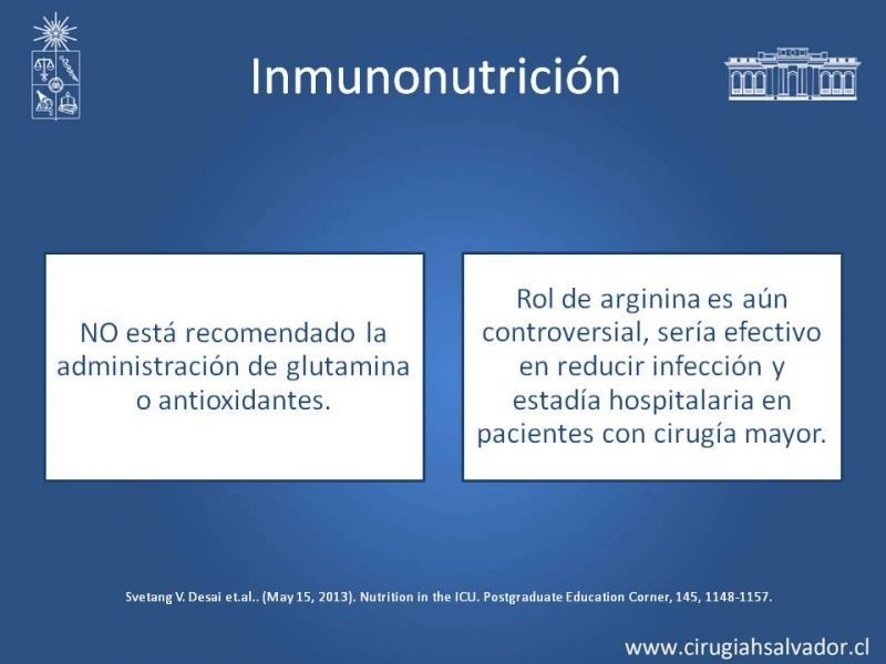 Diapositiva 23 de Nutrición en paciente crítico