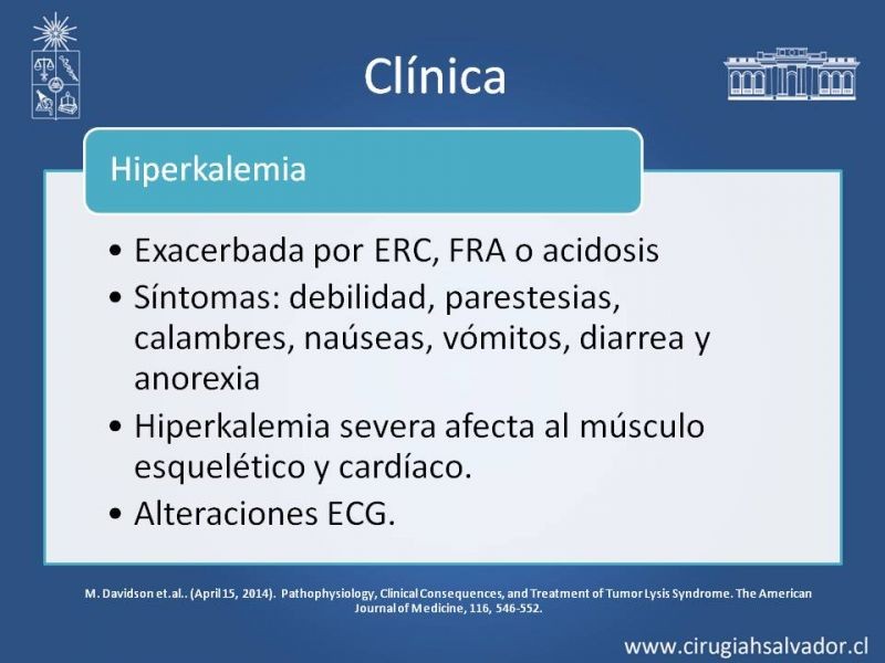 Diapositiva 10 de Síndrome de Lisis Tumoral