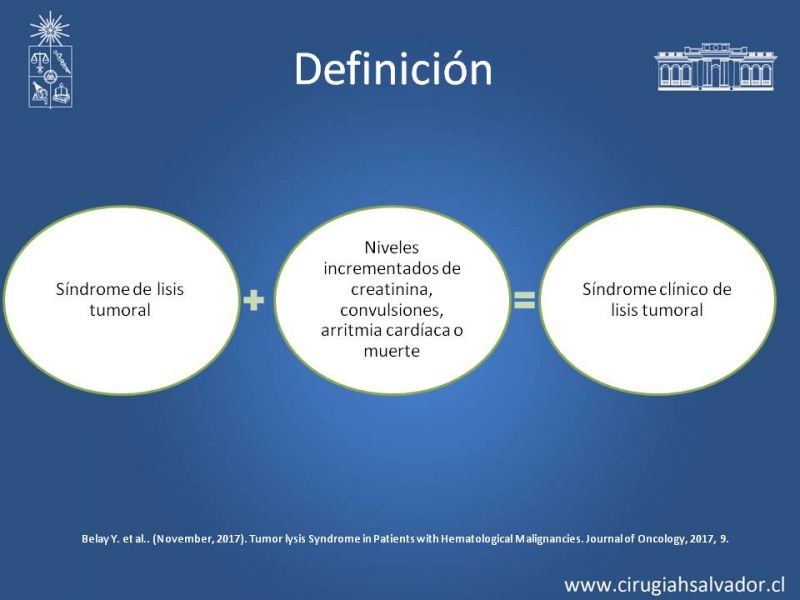 Diapositiva 3 de Síndrome de Lisis Tumoral