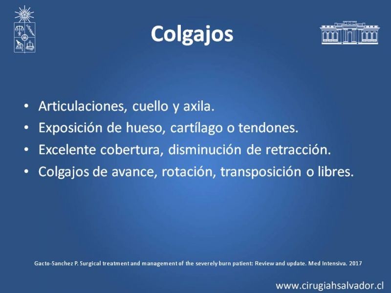 Diapositiva 25 de Manejo Quirúrgico del Gran Quemado