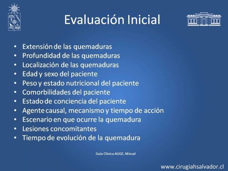 Diapositiva 4 de Manejo Quirúrgico del Gran Quemado