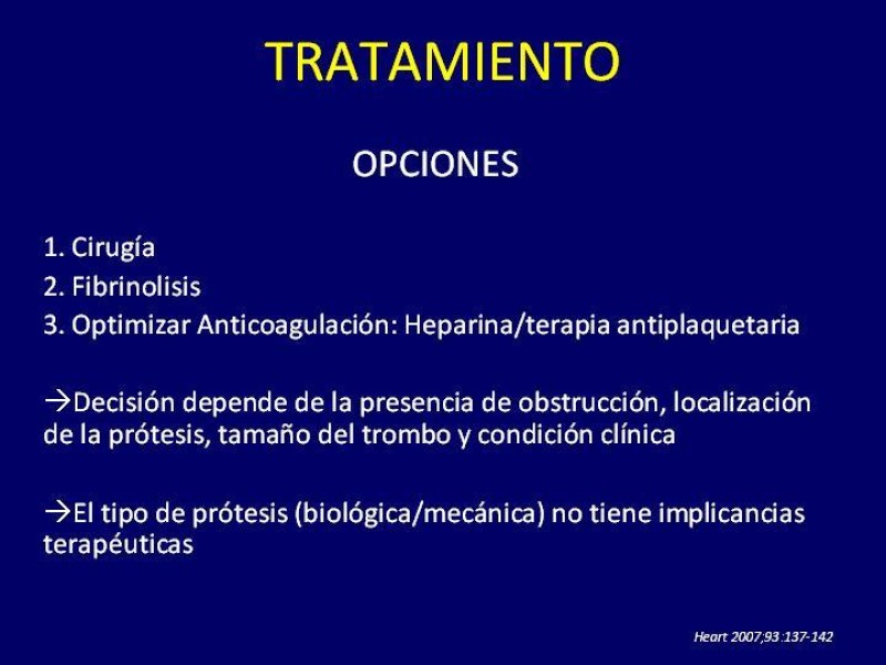 Diapositiva 27 de Trombosis de válvulas protésicas