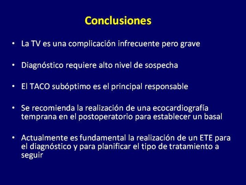Diapositiva 44 de Trombosis de válvulas protésicas