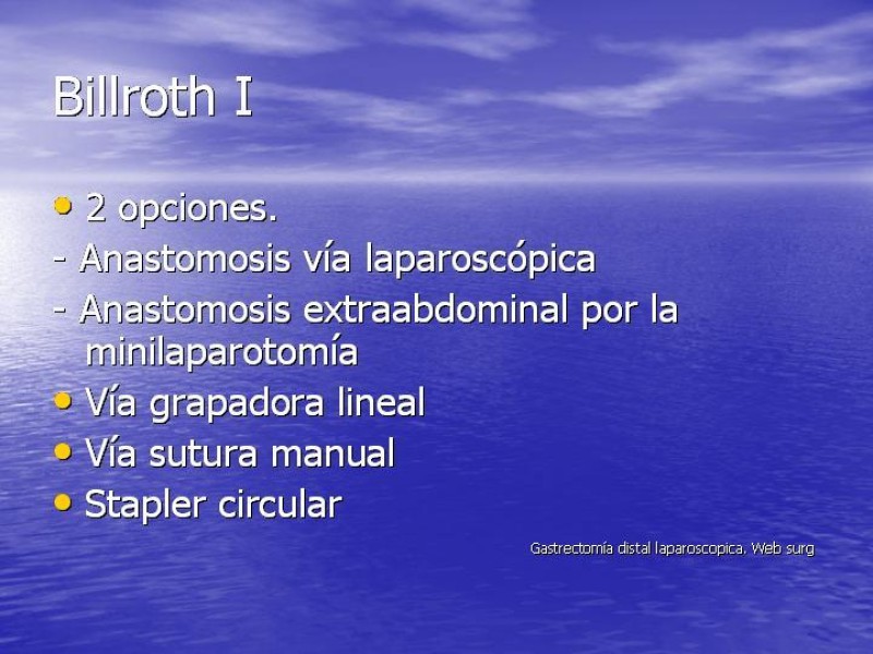 Diapositiva 15 de Gastrectomía Laparoscópica Pt. II