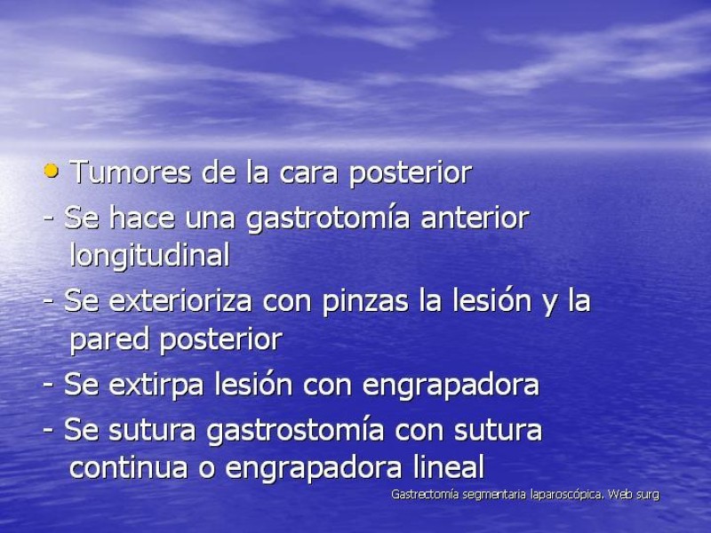 Diapositiva 37 de Gastrectomía Laparoscópica Pt. II