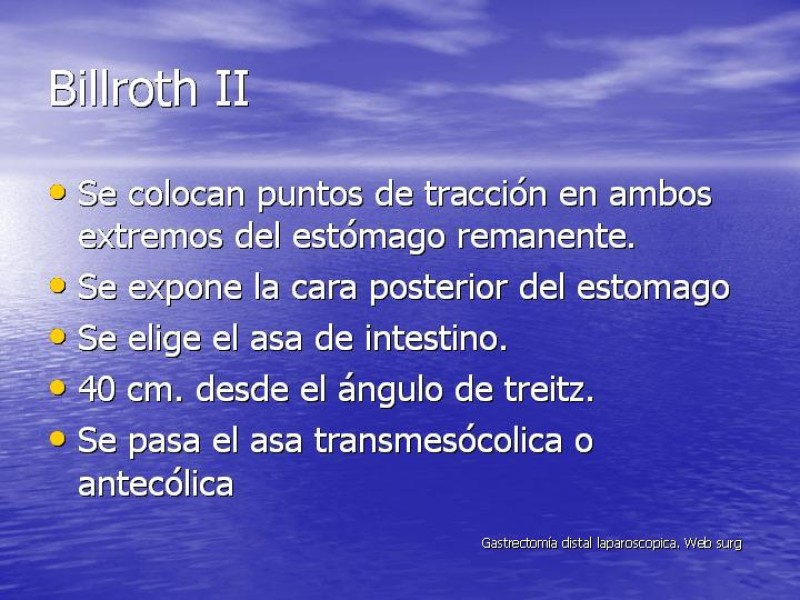 Diapositiva 23 de Gastrectomía Laparoscópica Pt. II