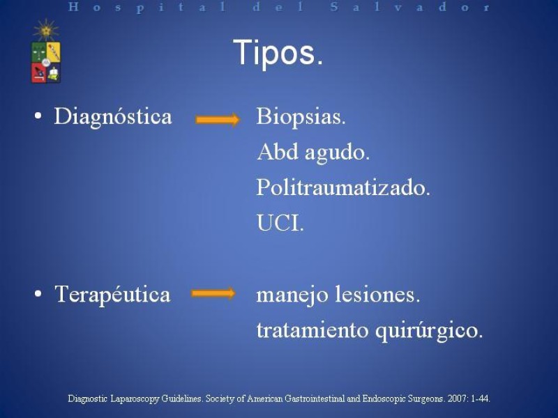 Diapositiva 8 de Laparoscopía Diagnóstica