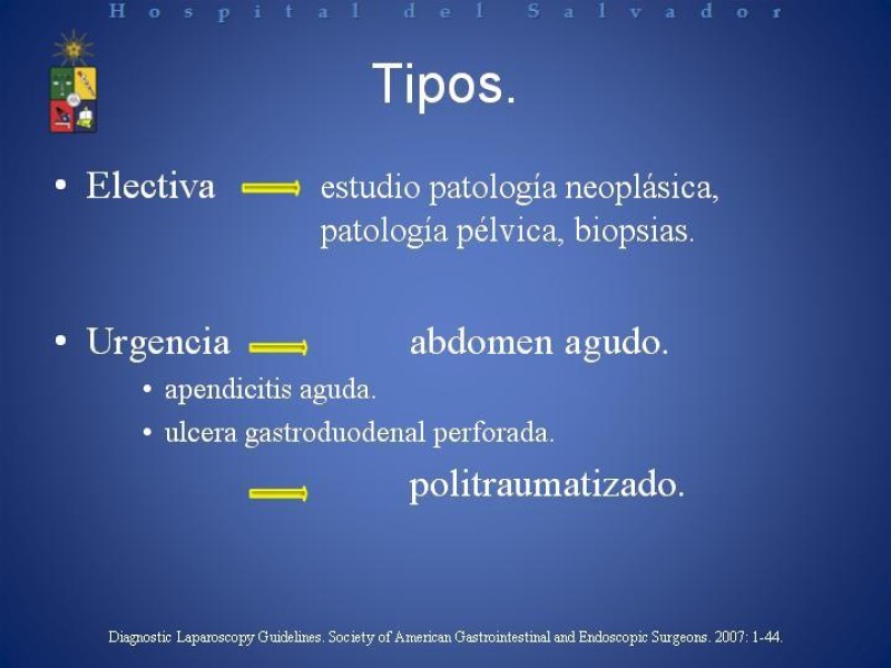 Diapositiva 7 de Laparoscopía Diagnóstica