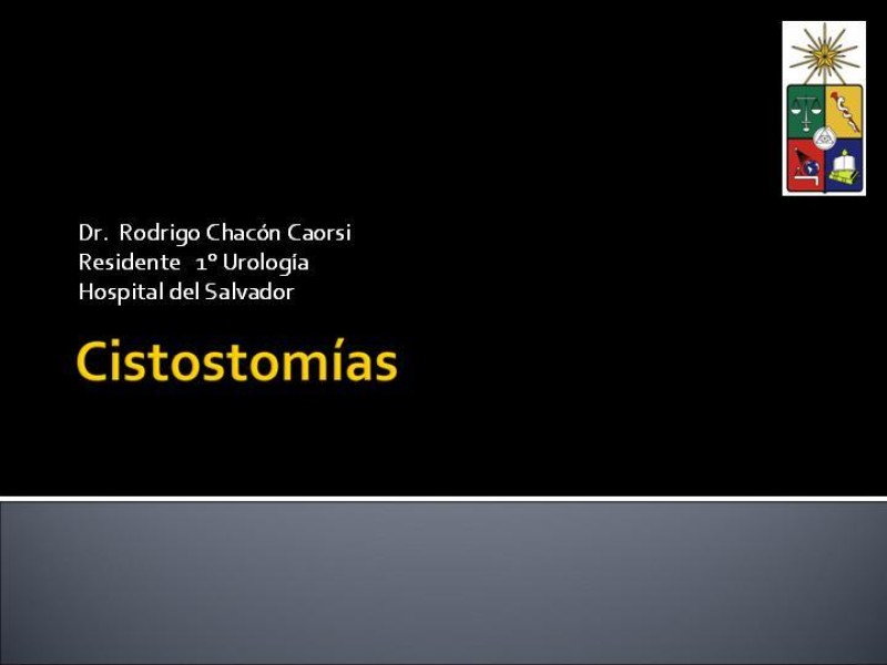 Diapositiva 11 de Cistostomías