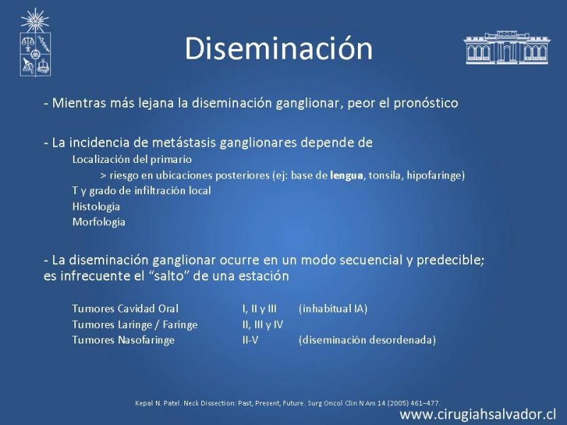 Diapositiva 9 de Disecciones ganglionares de cuello